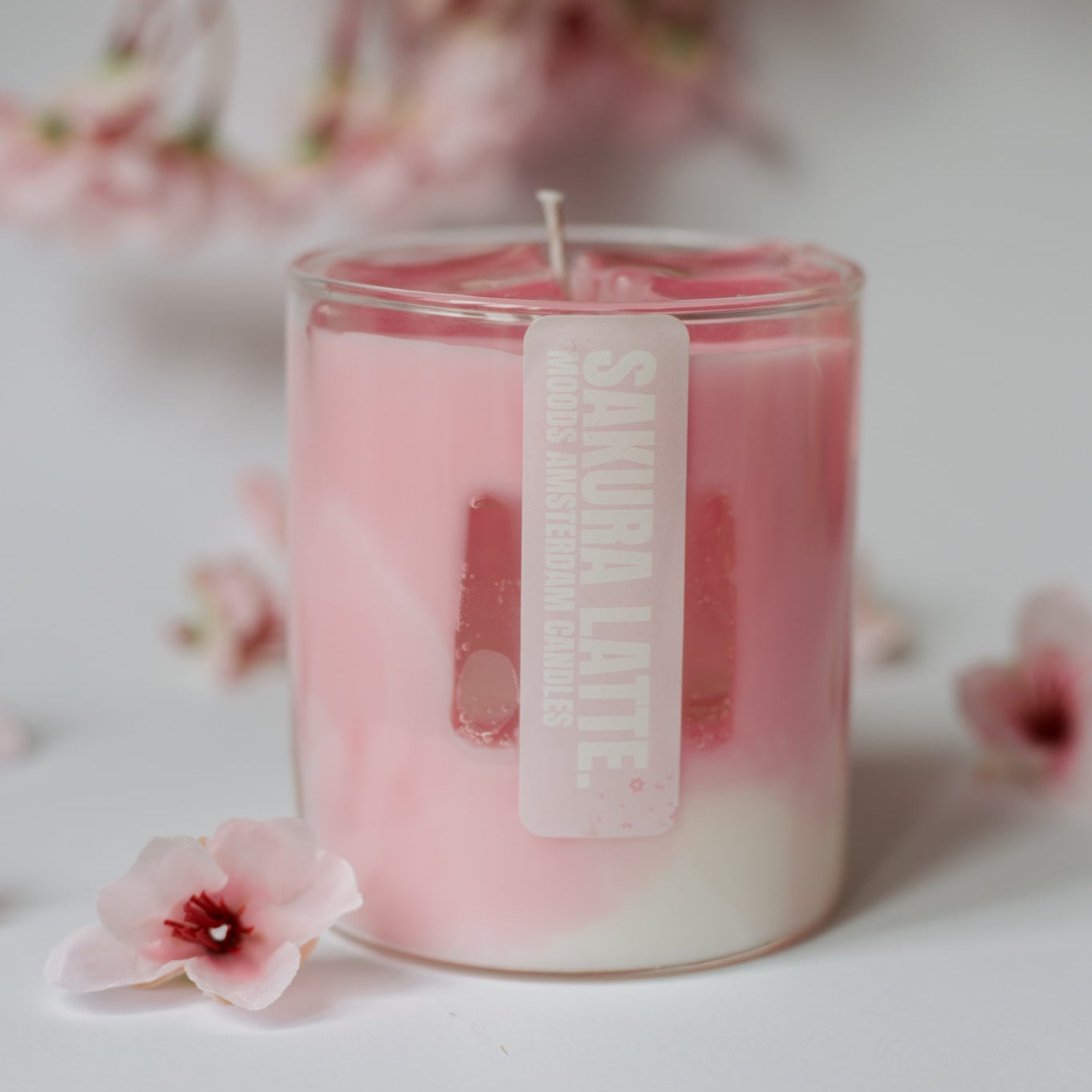 SAKURA LATTE CANDLE