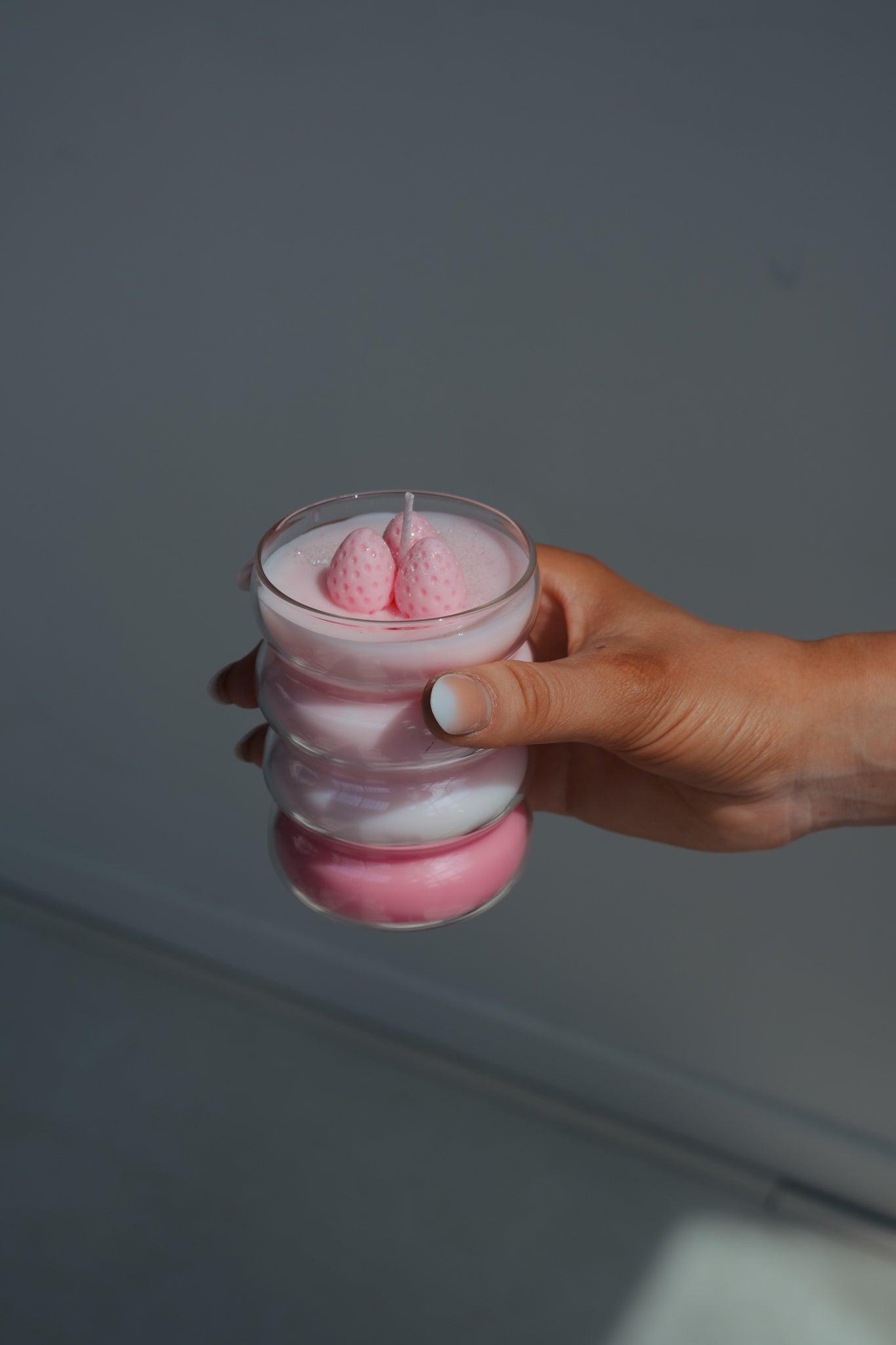 STRAWBERRY MILKSHAKE CANDLE