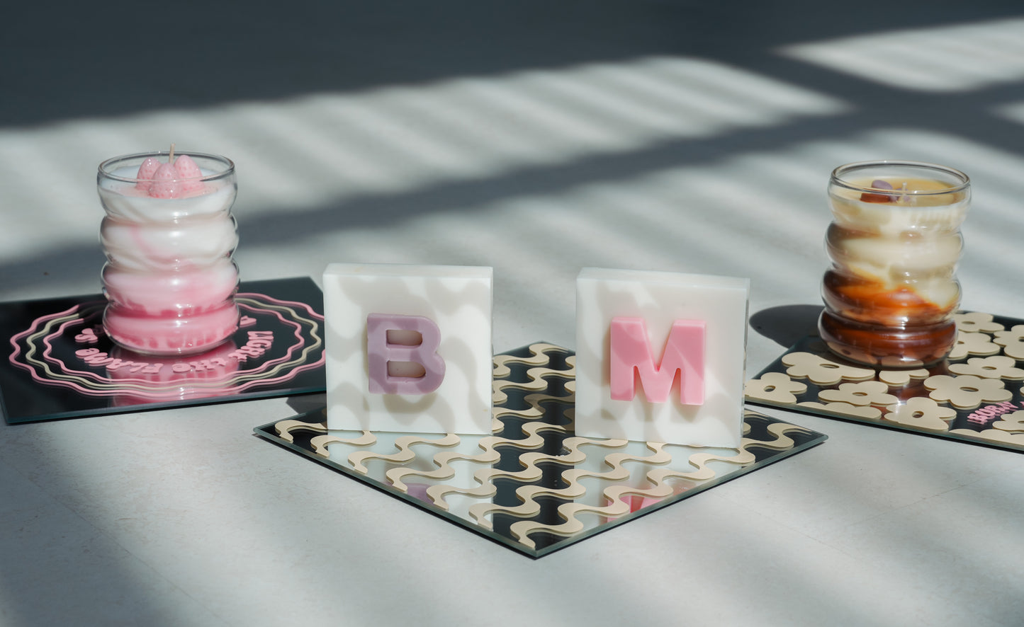 THE BUNDLE - CANDLE + PLATE