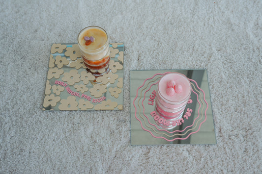 THE BUNDLE - CANDLE + PLATE