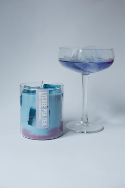 LYCHEE BUTTERFLY PEA TEA CANDLE
