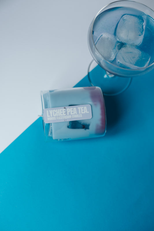 LYCHEE BUTTERFLY PEA TEA CANDLE