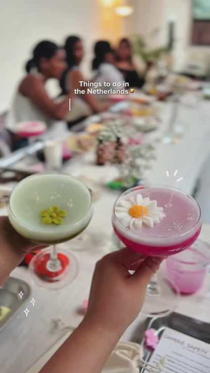 COCKTAIL CANDLE WORKSHOP + COCKTAIL/ MOCKTAIL INCLUDED - 3 spots left